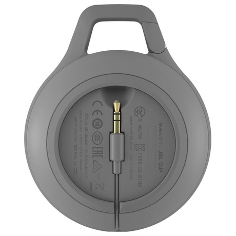 Přenosný reproduktor JBL CLIP+ šedý - JBL CLIP+, šedý (foto 7)