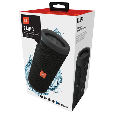 Přenosný reproduktor JBL Flip3 černý - JBL Flip3 (foto 3)