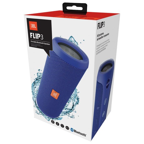 JBL Flip3, modrý (foto 6)