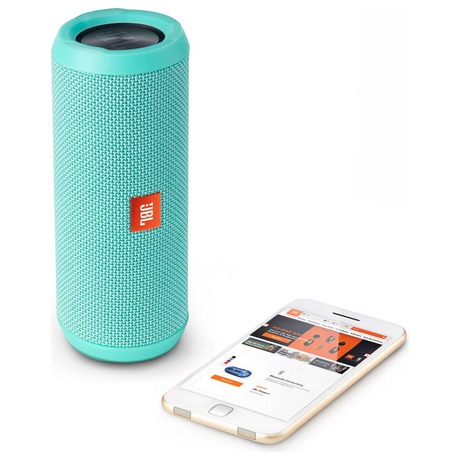 Přenosný reproduktor JBL Flip3, tyrkysová - JBL Flip3, tyrkysová (foto 5)
