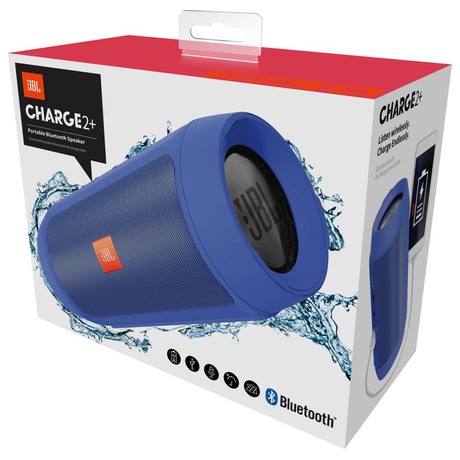 Přenosný reproduktor JBL Charge2+, modrý - JBL Charge2+, modrý (foto 3)