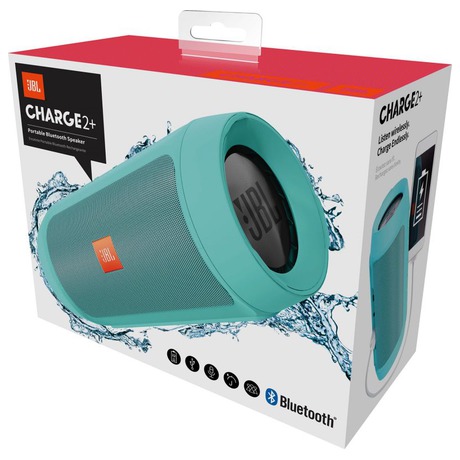 Přenosný reproduktor JBL Charge2+, tyrkysový - JBL Charge2+, tyrkysový (foto 4)