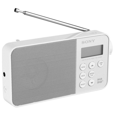 Sony XDR-S40DBP, bílý (foto 1)