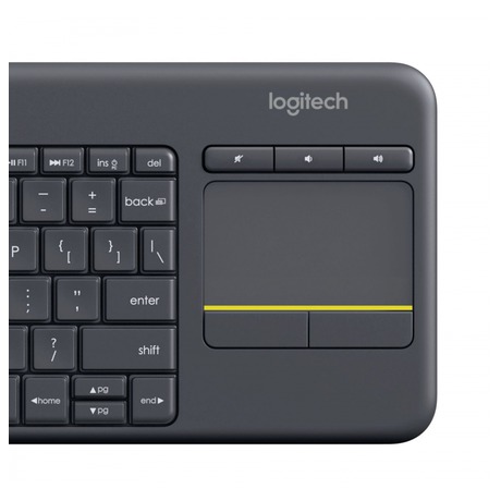 Klávesnice Logitech Wireless Keyboard K400 Plus, CZ - černá - Logitech Wireless Touch Keyboard K400 Plus CZ&nbsp;920-007151, černá (foto 8)