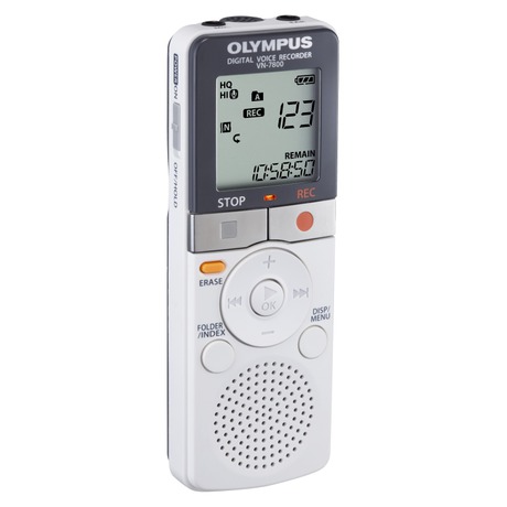 Diktafon Olympus VN-7800, bílý - Olympus VN-7800, bílý (foto 1)