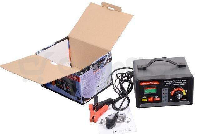 Nabíječka akumulátorů COMPASS 07156 6/12V 2/10/55A