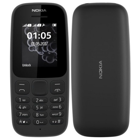 Nokia 105 DualSIM 2017 -&nbsp;černý (foto 2)