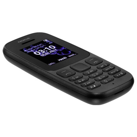 Nokia 105 DualSIM 2017 -&nbsp;černý (foto 4)