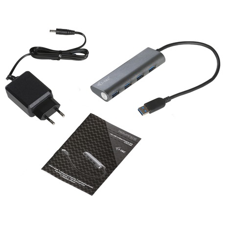 USB Hub i-tec USB 3.0 / 4x USB 3.0 - černý