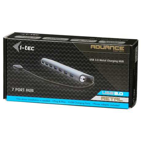 USB Hub i-tec USB 3.0 / 7x USB 3.0 - ern