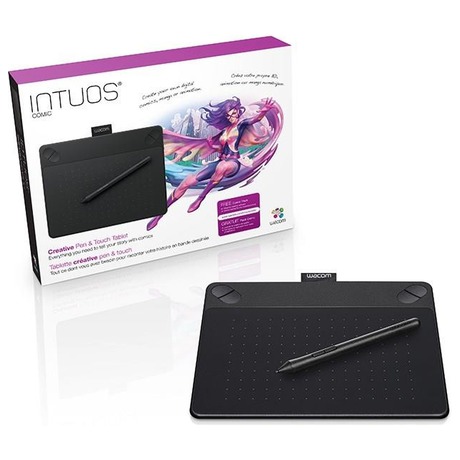 Tablet Wacom Intuos Comic Pen&Touch S - černý