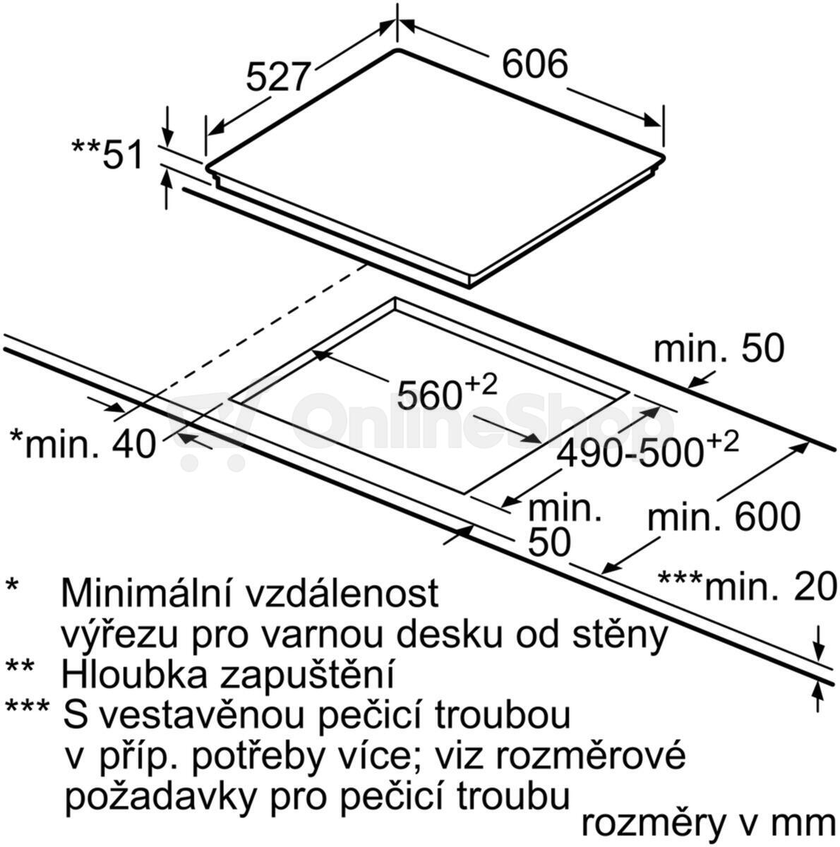 Indukční deska Bosch PXE675DC1E Serie 8