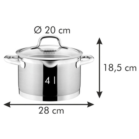 Hrnec Tescoma PRESIDENT s cedic poklic pr. 20 cm, 4,0 l