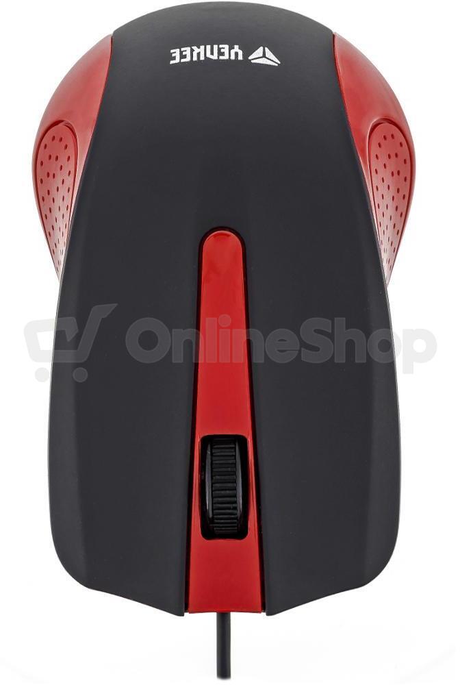 Počítačová myš Yenkee YMS 1015RD USB Suva červená