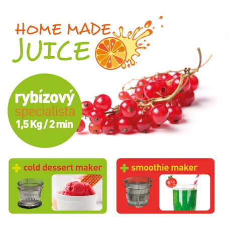 Odšťavňovač šnekový Concept LO-7065 Home Made Juice - Concept LO7065 SINFONIA (foto 12)