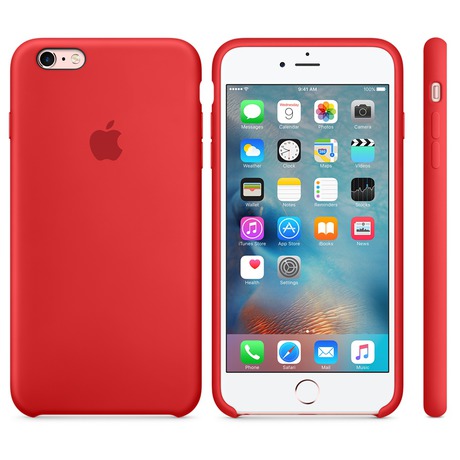 Apple Silicone Case pro iPhone 6S&nbsp;Plus -&nbsp;Red (foto 2)