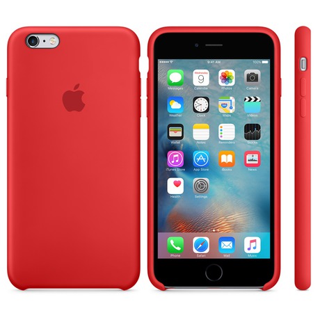 Apple Silicone Case pro iPhone 6S&nbsp;Plus -&nbsp;Red (foto 3)