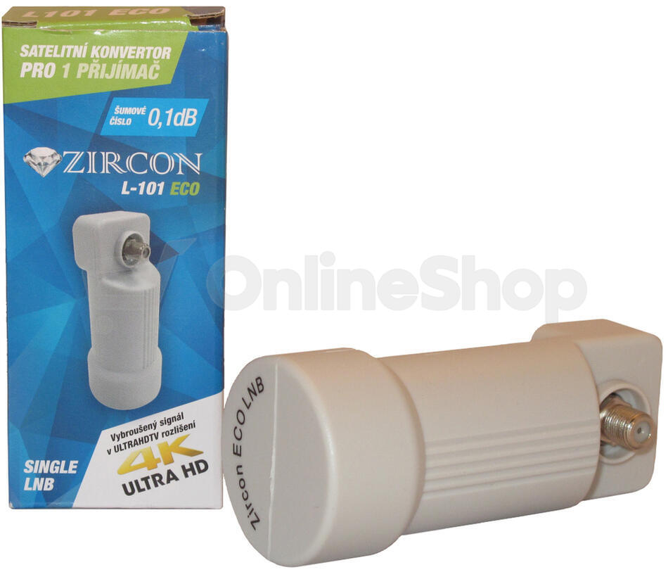 Konvertor Zircon Single L101 ECO LNB