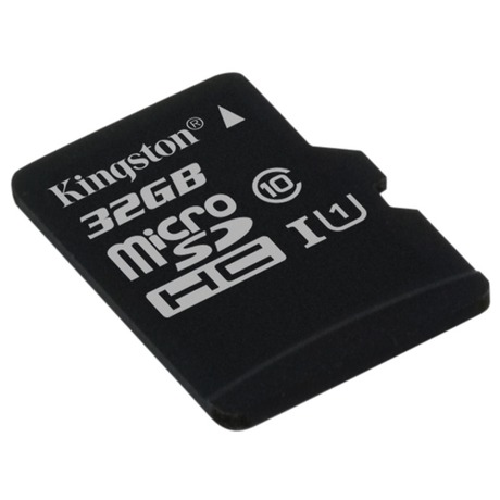 Карта памяти microsdhc uhs i u1 kingston canvas select plus 32 гб