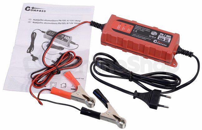 Nabíječka akumulátorů COMPASS 07142 6/12V