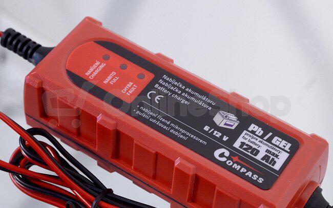 Nabíječka akumulátorů COMPASS 07142 6/12V