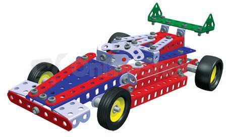Stavebnice Merkur Toys 010 Formule, 10 modelů, 223 ks