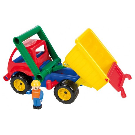 Lena Auto sklp s figurkou aktivn plast 27cm 24m+