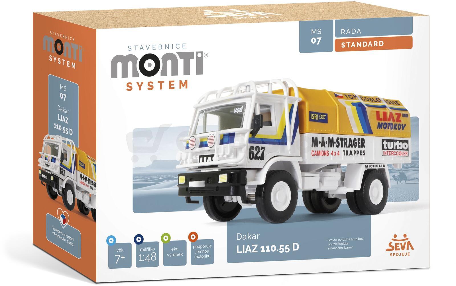 Stavebnice Seva Monti Systém 07 Rallye Dakar Liaz 1:48