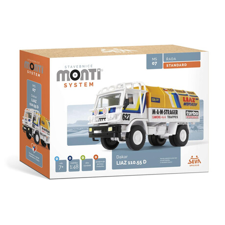Stavebnice Seva Monti Systm 07 Rallye Dakar Liaz 1:48