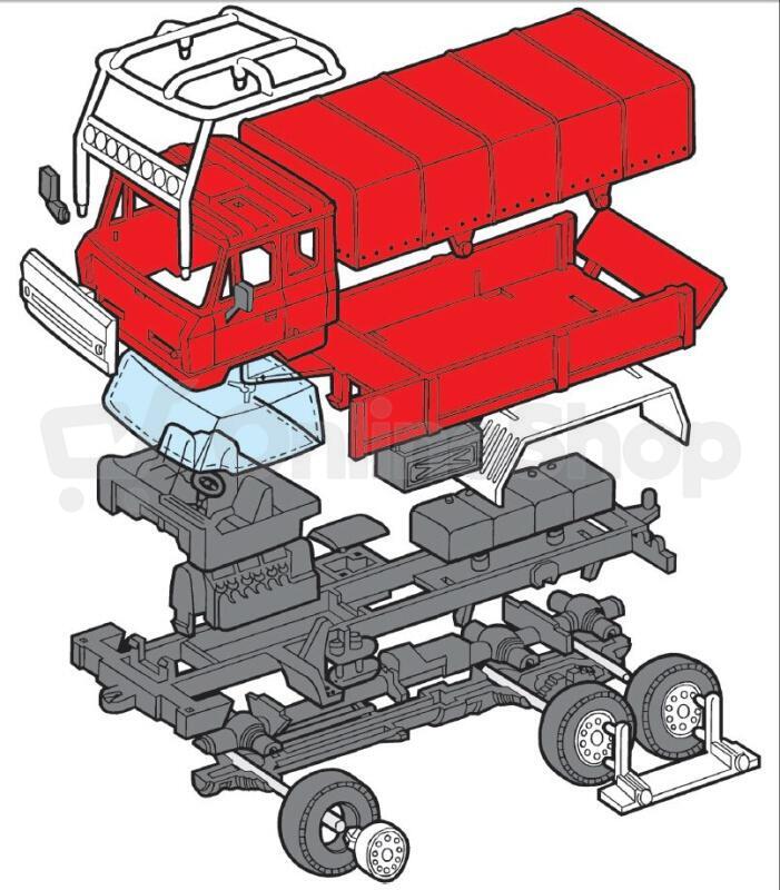 Stavebnice Seva Monti System MS 10 - Rallye Dakar Tatra 815 1:48