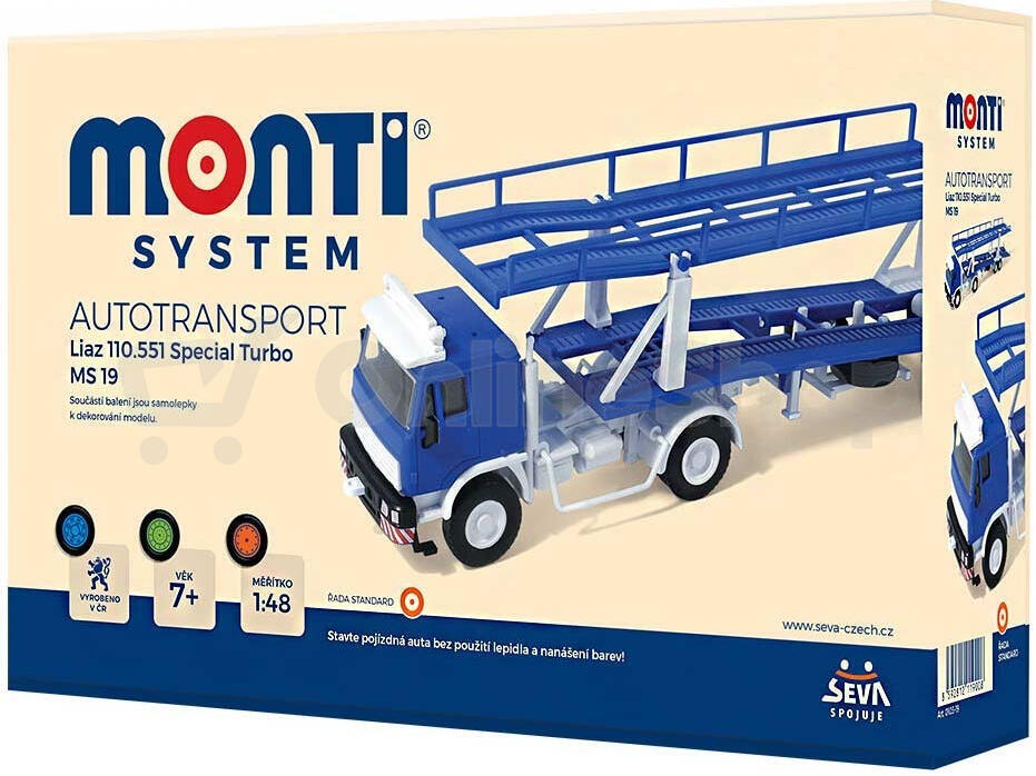 Stavebnice Seva Monti System MS 19 - Autotransport Liaz 1:48