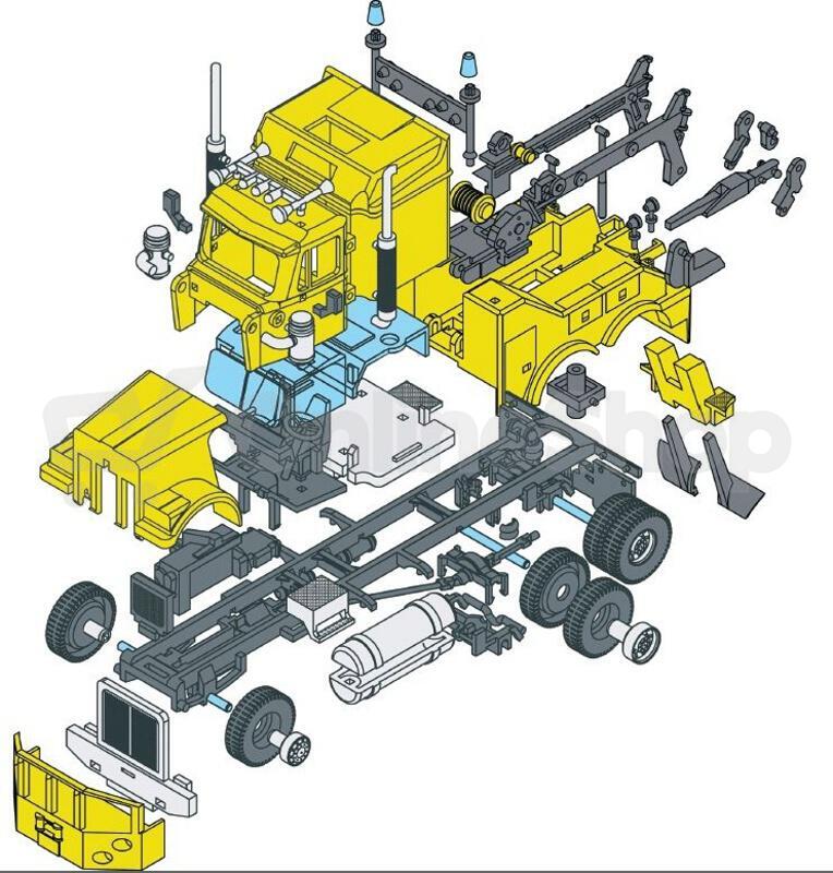 Stavebnice Seva Monti System MS 42 - SOS Service 1:48