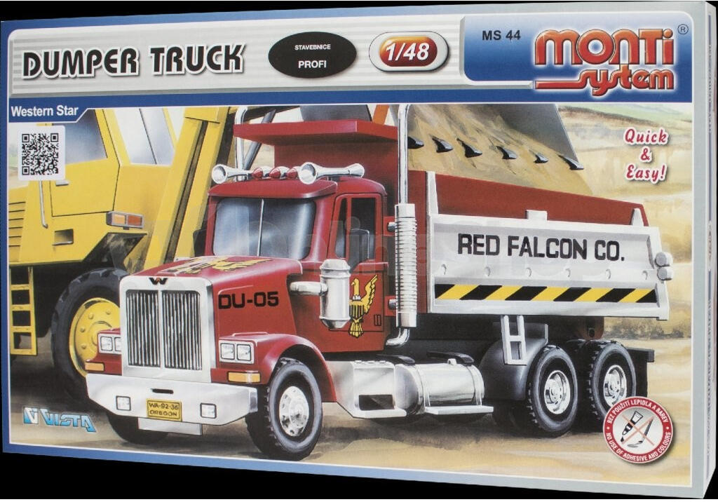 Stavebnice Seva Monti System MS 44 - Dumper Truck 1:48