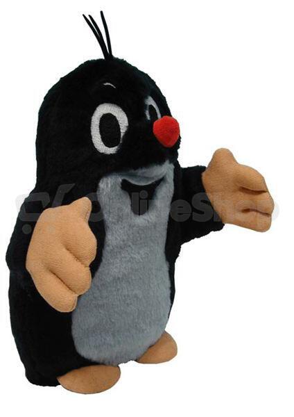 Krtek maňásek Moravská Ústředna plyš 25cm
