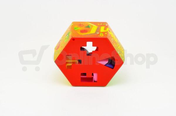 LORI Vkládačka šestihran plast 16x6cm 12m+