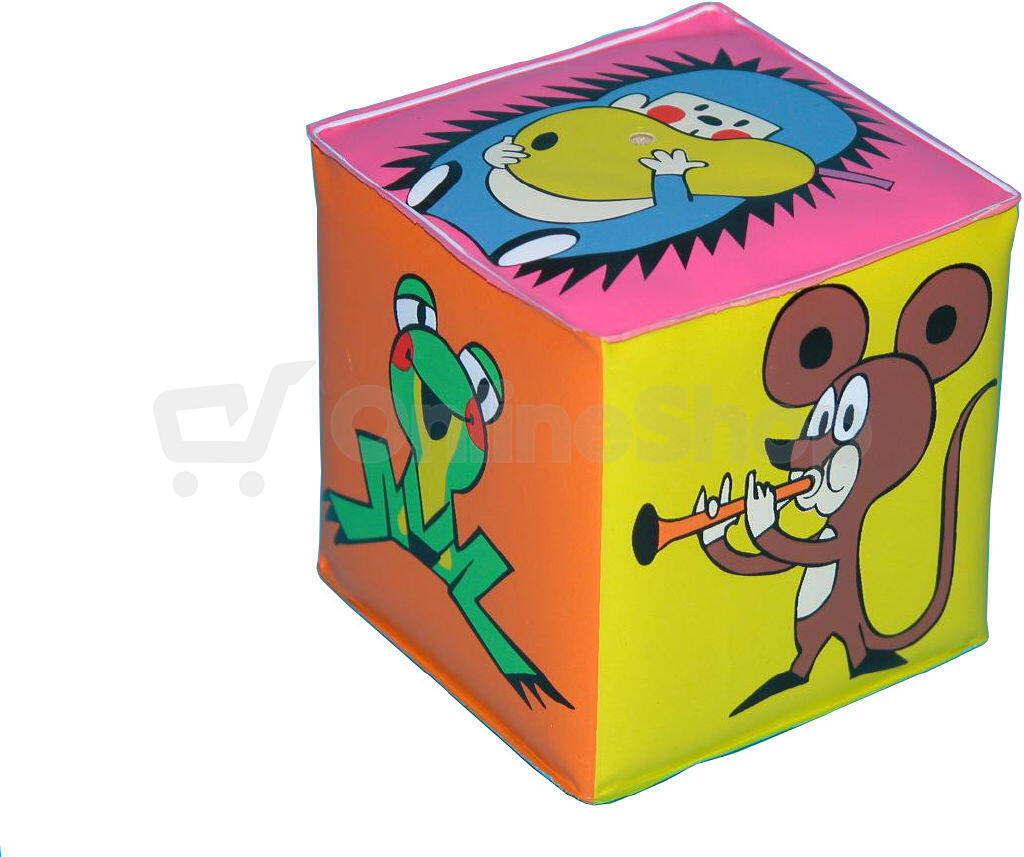 Pískací kostka Teddies Wiky Krtek