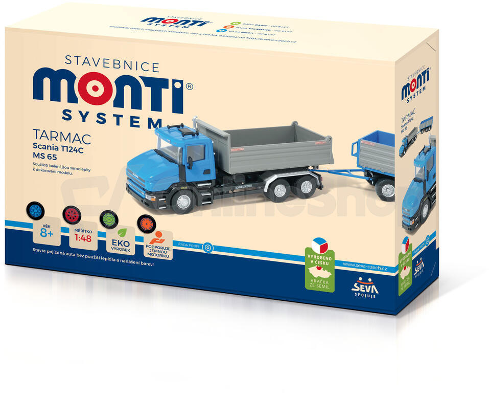 Stavebnice Seva Monti System MS 65 - Scania Tarmac 1:48