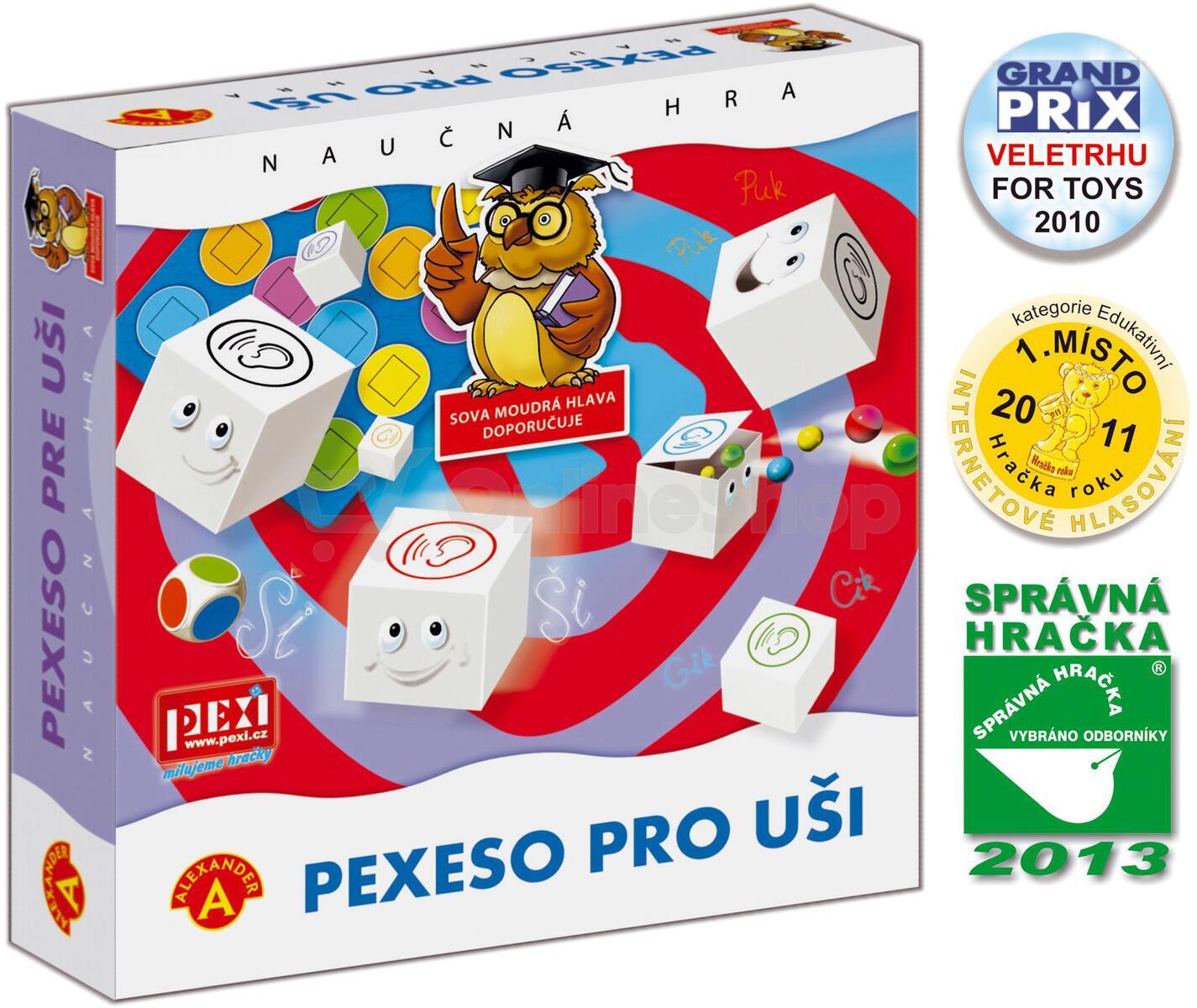 Společenská hra PEXI Pexeso pro uši