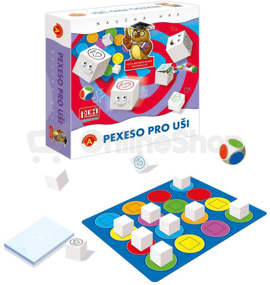 Společenská hra PEXI Pexeso pro uši