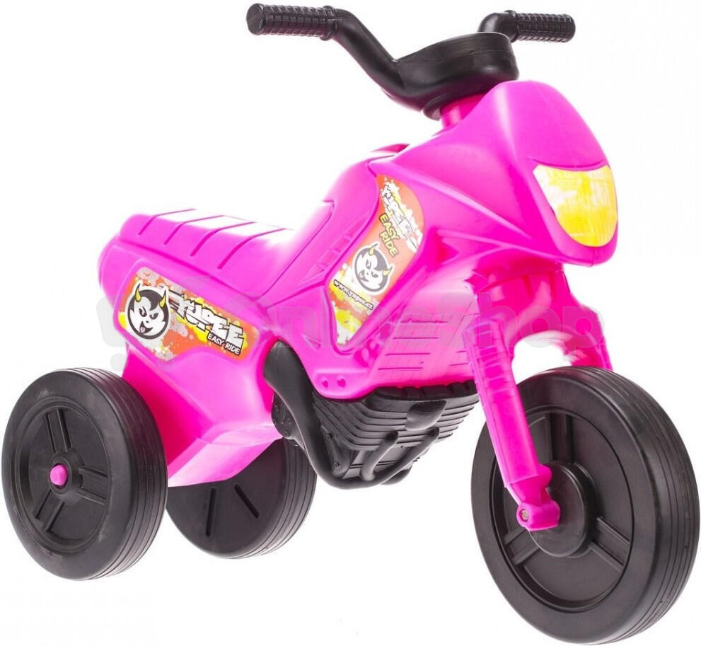 Odrážedlo Teddies Enduro Yupee růžové malé