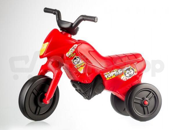 Odrážedlo Teddies Enduro Yupee červené malé