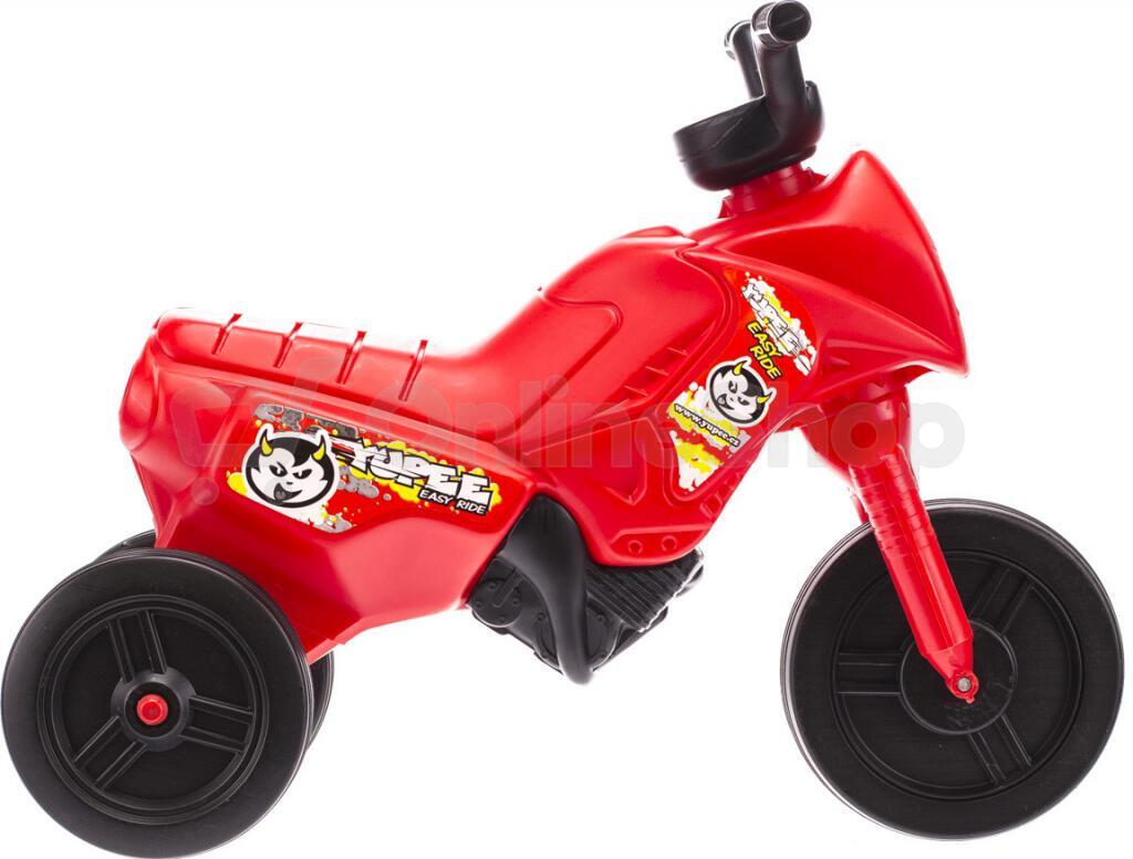 Odrážedlo Teddies Enduro Yupee červené malé