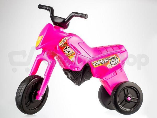Odrážedlo Teddies Enduro Yupee růžové velké