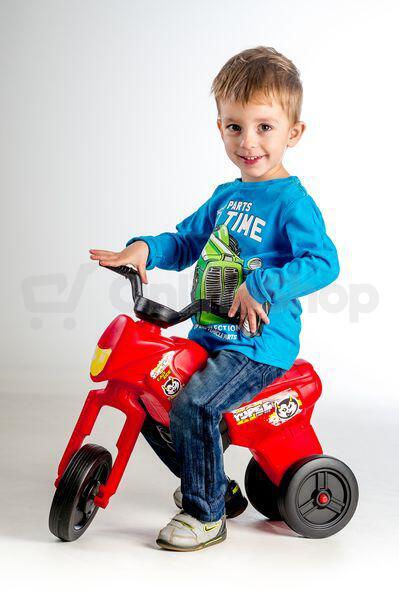 Odrážedlo Teddies Enduro Yupee velké červené