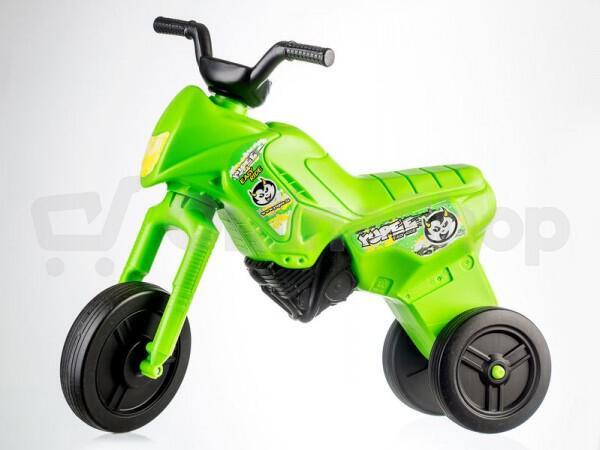 Odrážedlo Teddies Enduro Yupee zelené velké