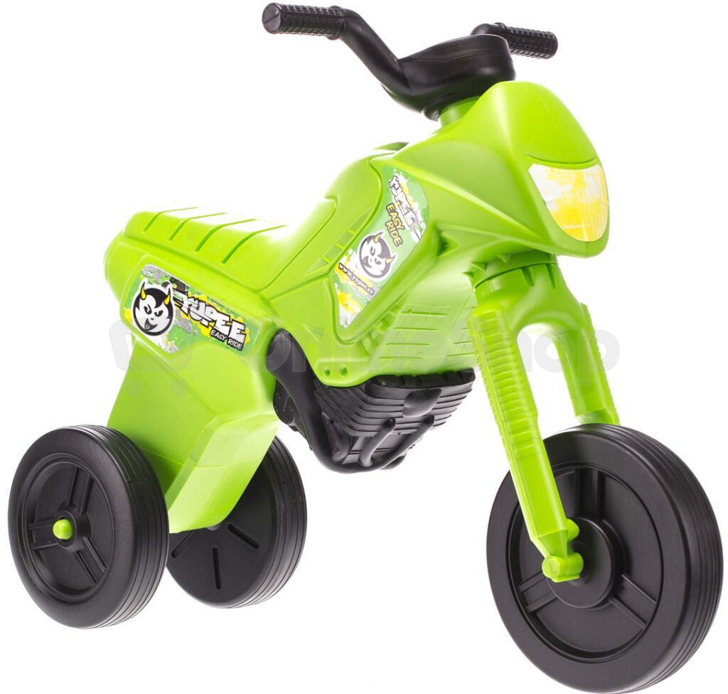 Odrážedlo Teddies Enduro Yupee zelené velké