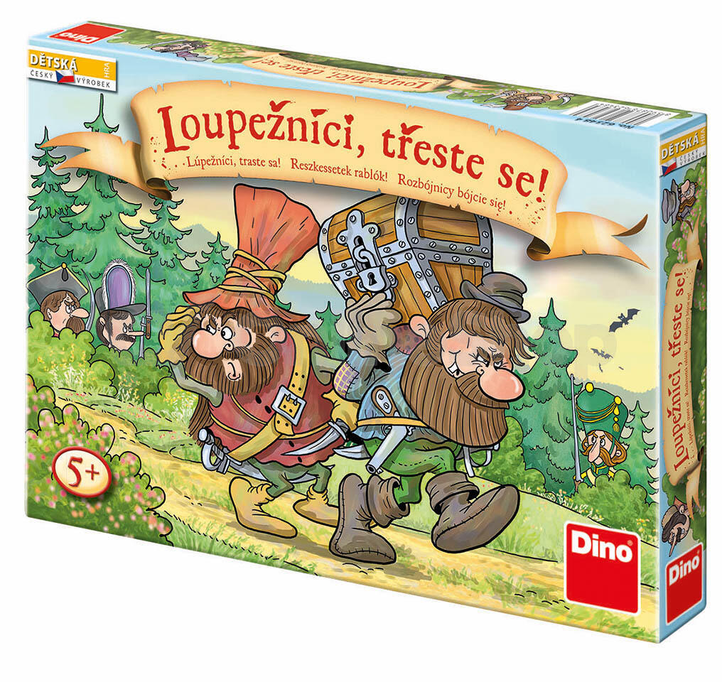 Společenská hra Dino Loupežníci třeste se!