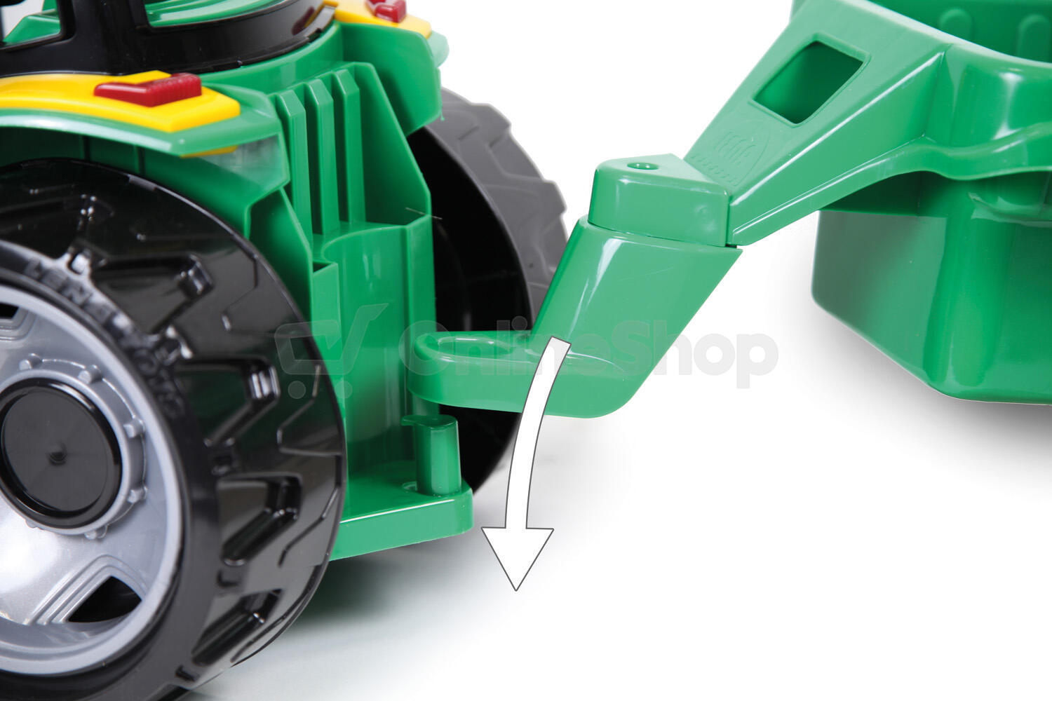 Lena Traktor plast bez lžíce a bagru s vozíkem