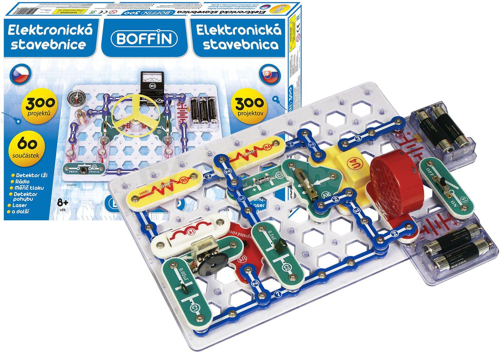 Elektronická Stavebnice Boffin 300
