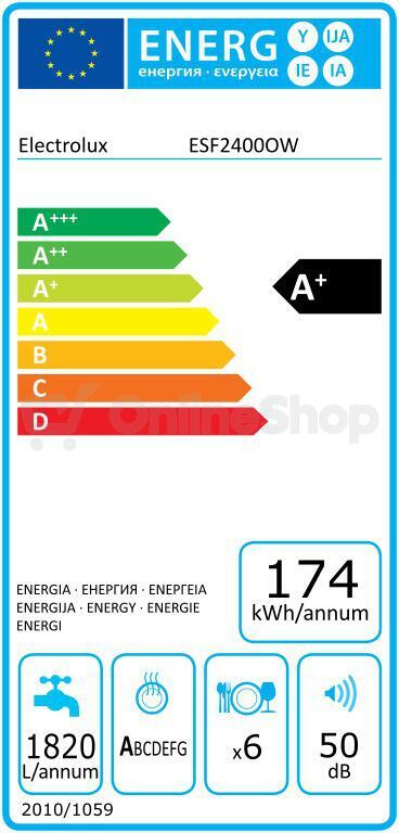 Myčka Electrolux ESF2400OW